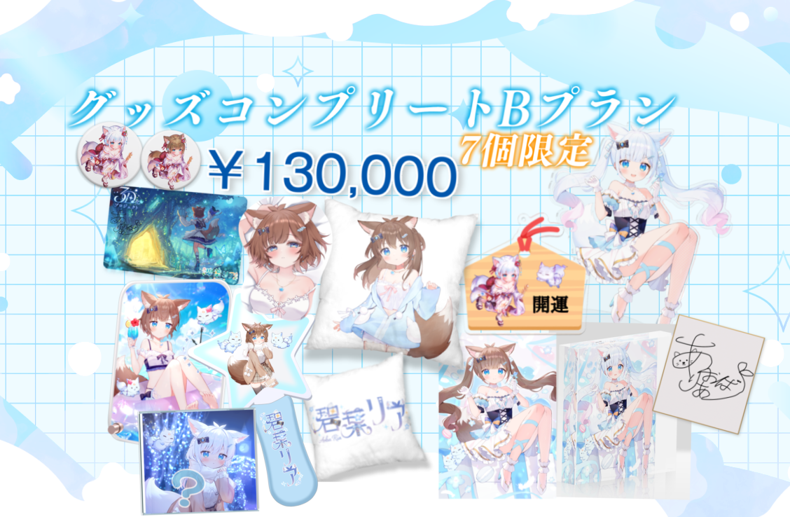 グッズコンプリートプランB